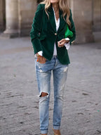 Rinalvo™ | Elegant Velvet Blazer Rinalvo™