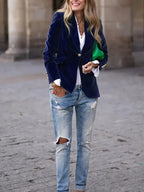 Rinalvo™ | Elegant Velvet Blazer Rinalvo™
