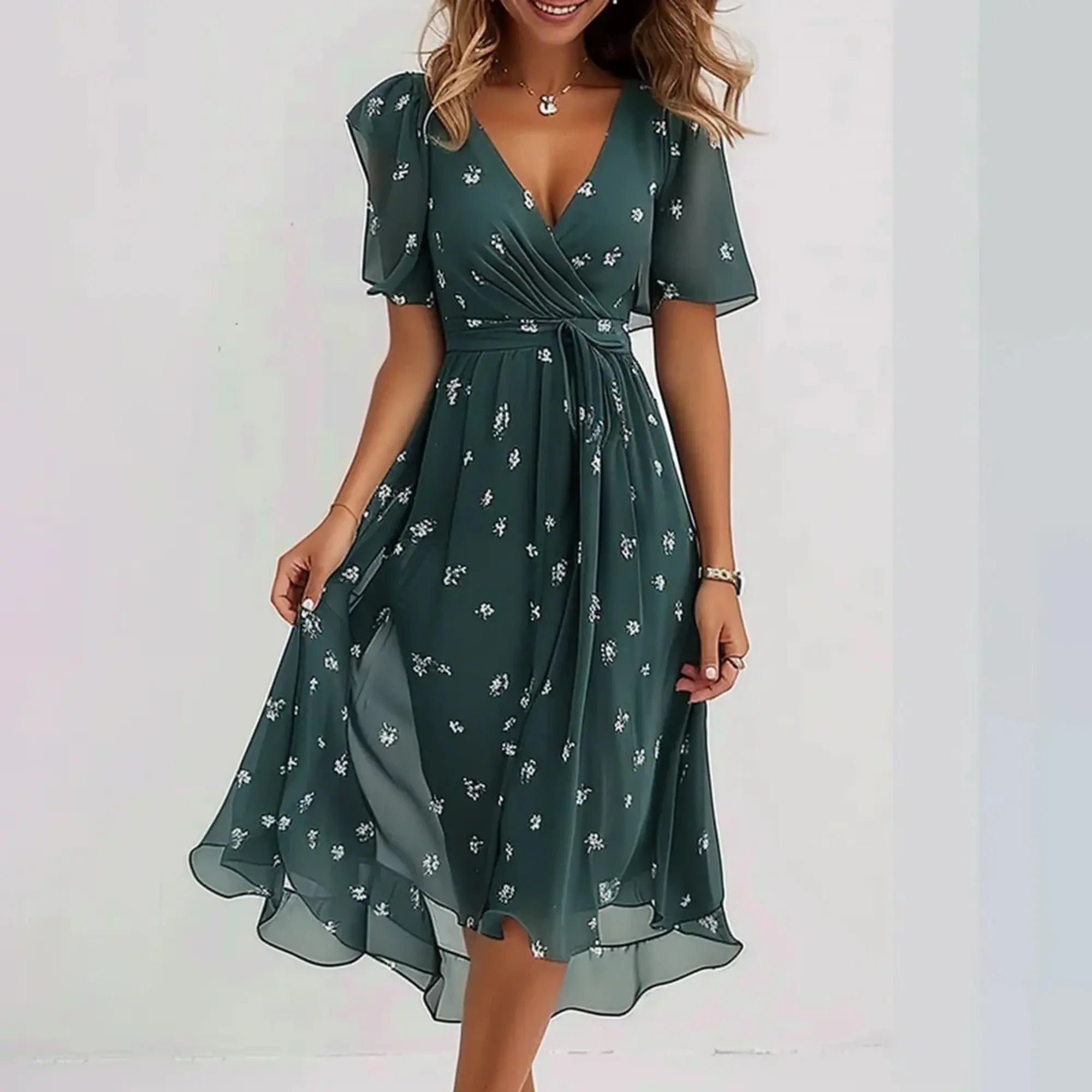 Rinalvo Elegant Summer Dress
