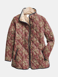 Rinalvo Retro Floral Print Jacket