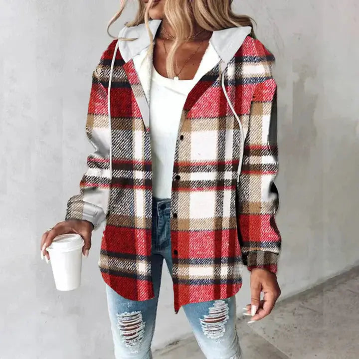 Rinalvo™ | Checkered Lined Cardigan Women Rinalvo™