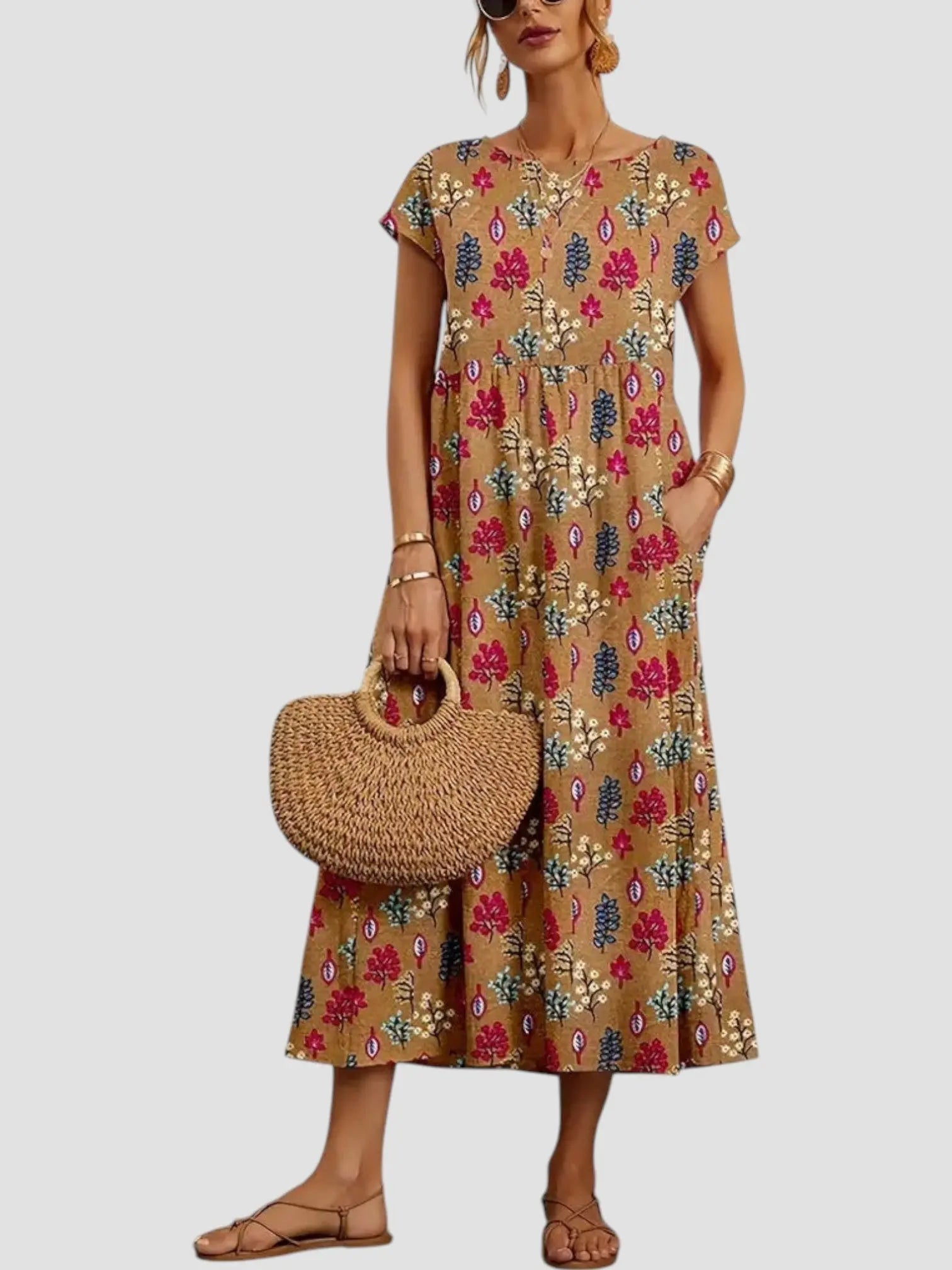 Rinalvo™ | Vintage Maxi Dress Rinalvo™