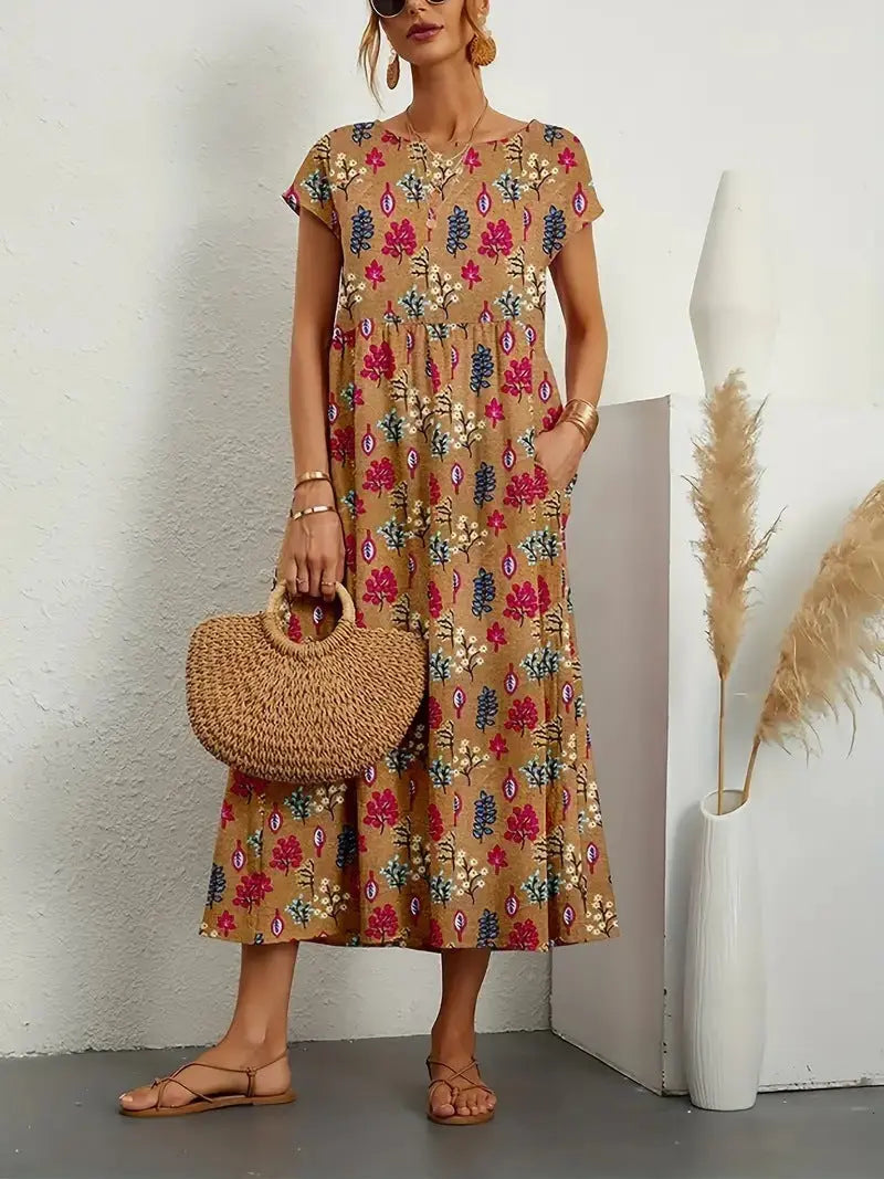 Rinalvo™ | Elegant Floral Dress Rinalvo™