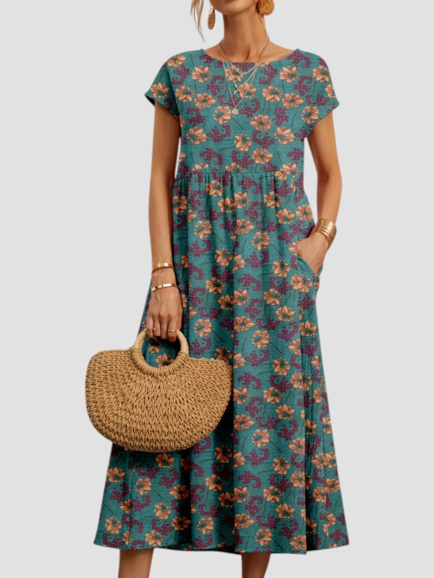 Rinalvo™ | Vintage Maxi Dress Rinalvo™