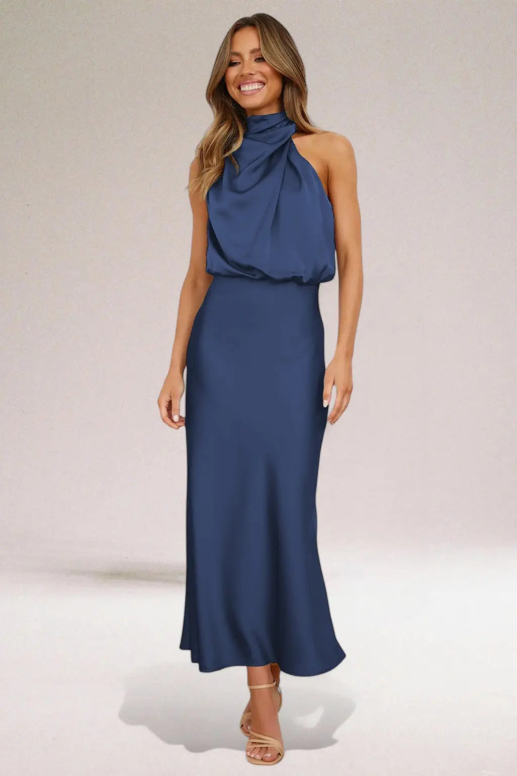 Rinalvo™ | Elegant Halter Neck Dress Rinalvo™
