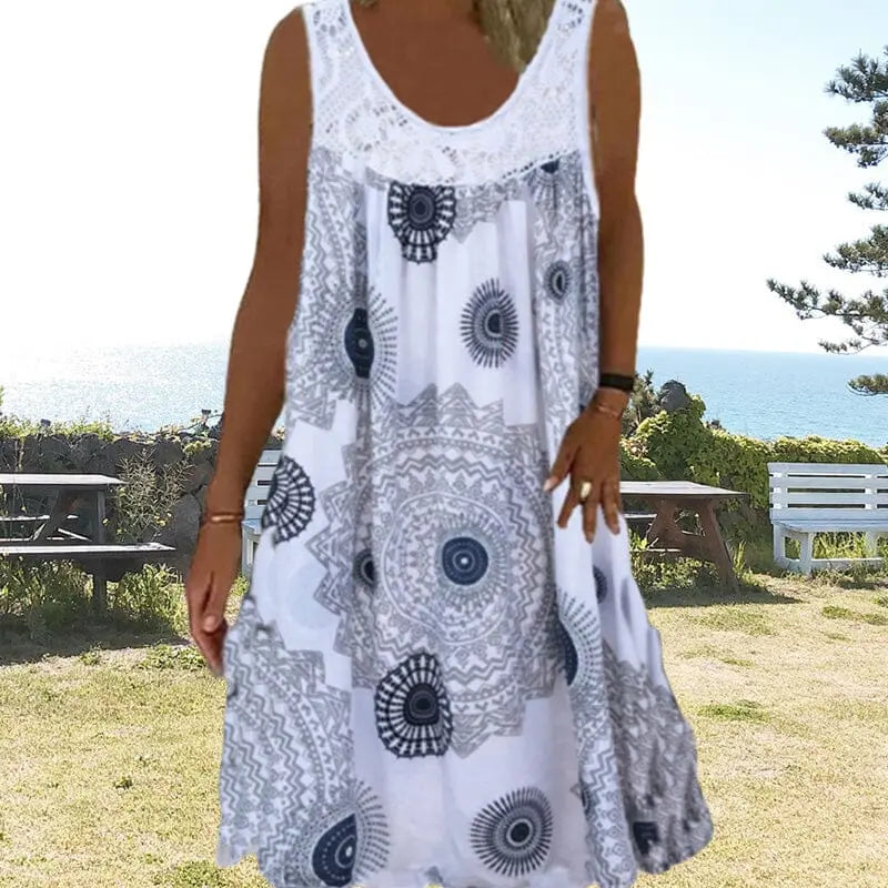 Rinalvo Sleeveless Summer Dress