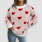 Rinalvo™ | Elegant Hearts Sweater Rinalvo™