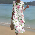 Rinalvo Women’s Chic Floral Dress