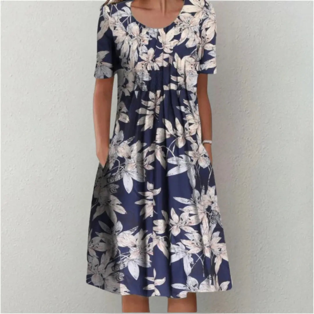 Rinalvo™ | Stylish and Casual Floral Dress with Pockets Rinalvo™