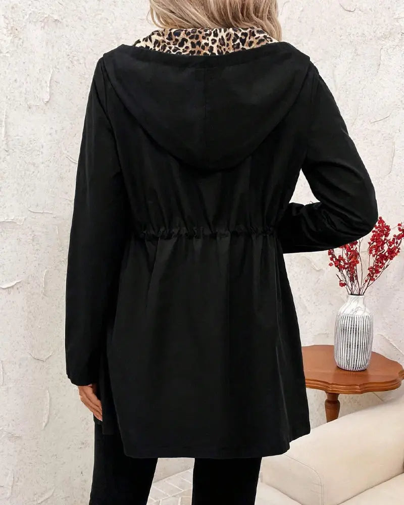 Rinalvo™ | Reversible Coat with Leopard Print Rinalvo™