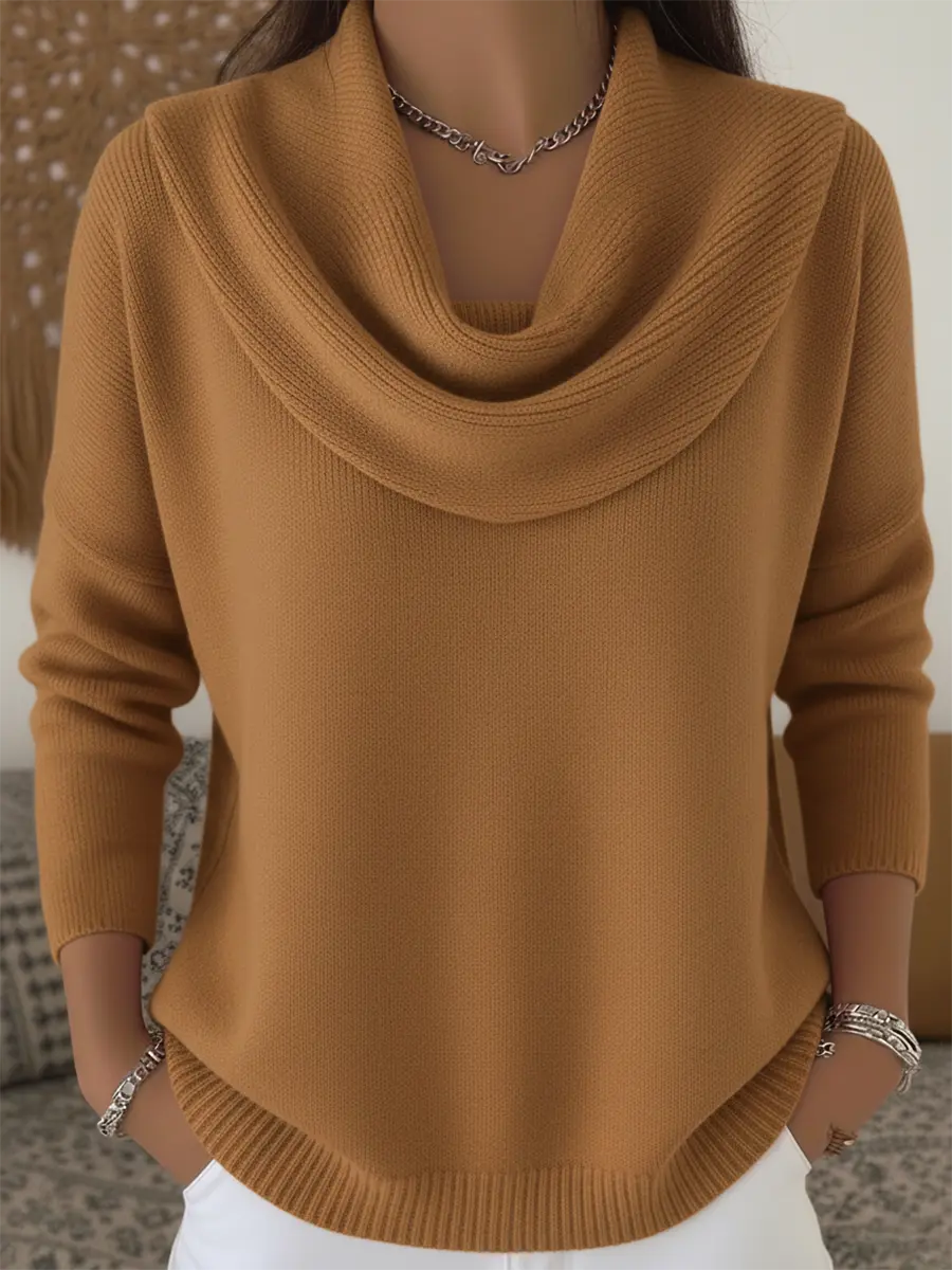 Rinalvo™ | Stylish Cowl Collar Sweater Rinalvo™