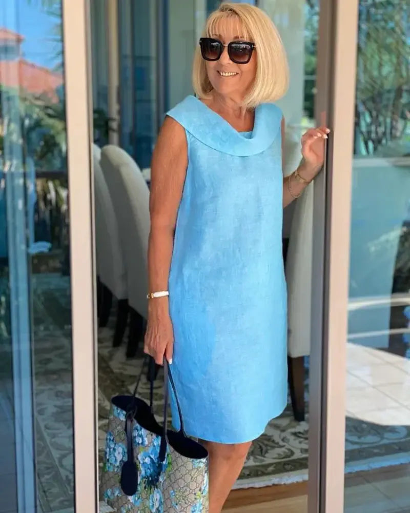 Rinalvo™ | Lightweight Dress with Stylish Neckline Rinalvo™