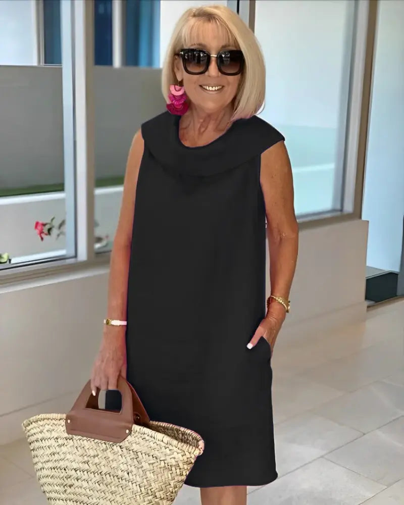 Rinalvo™ | Lightweight Dress with Stylish Neckline Rinalvo™