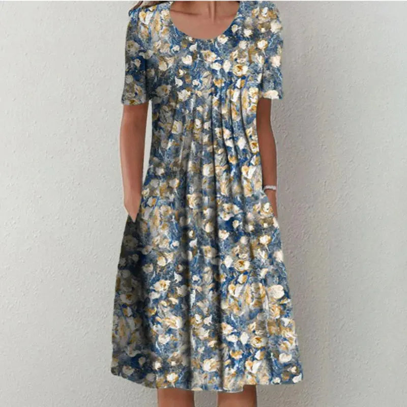Rinalvo™ | Stylish and Casual Floral Dress with Pockets Rinalvo™