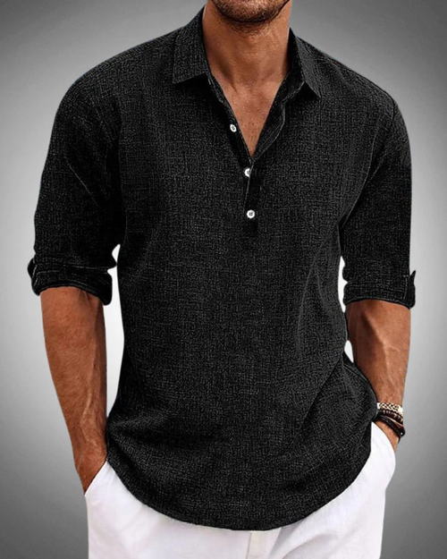 Caleb | Refined Button-Front Classic Shirt