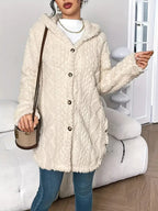 Rinalvo™ | Plush Hooded Cardigan Rinalvo™