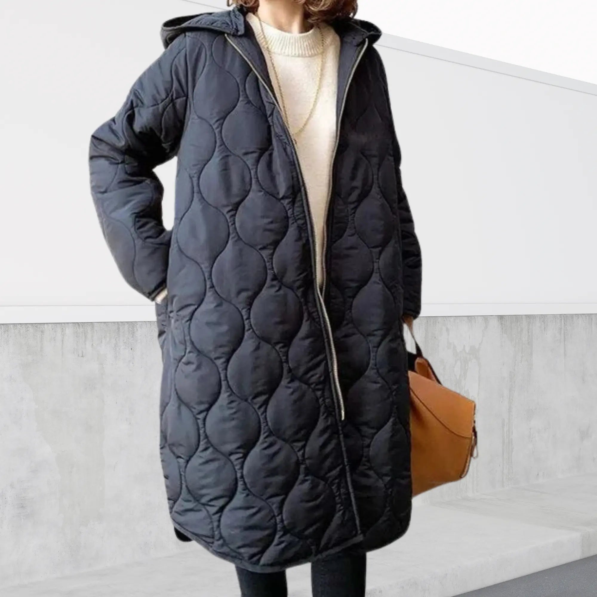 Rinalvo Oversized hooded Parka with details