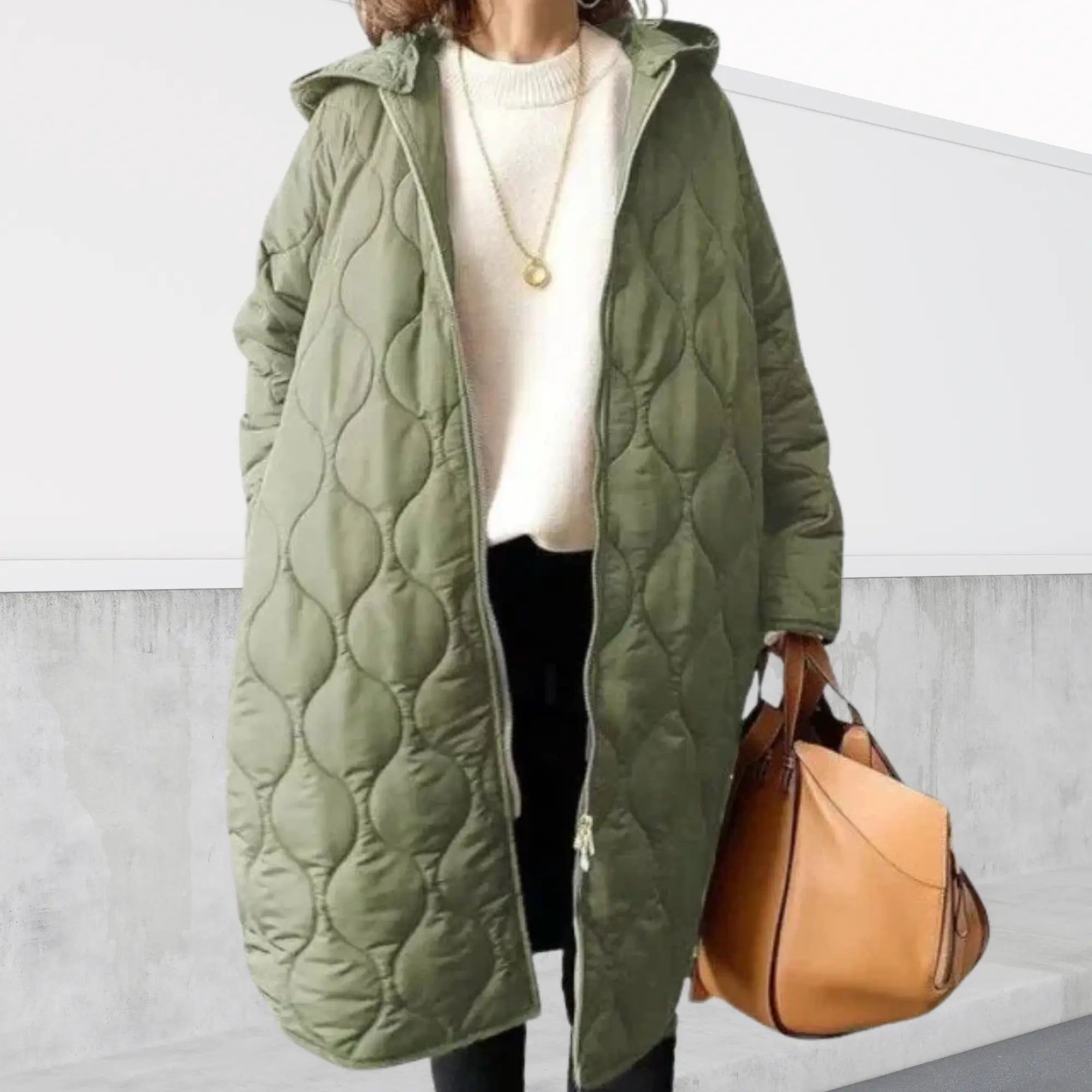 Rinalvo™ | Oversized hooded Parka with details Rinalvo™