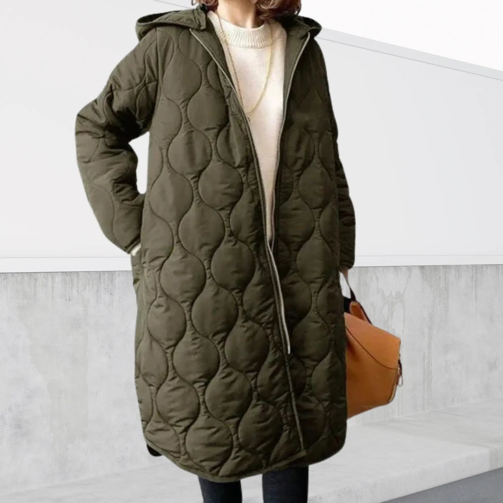 Rinalvo™ | Oversized hooded Parka with details Rinalvo™