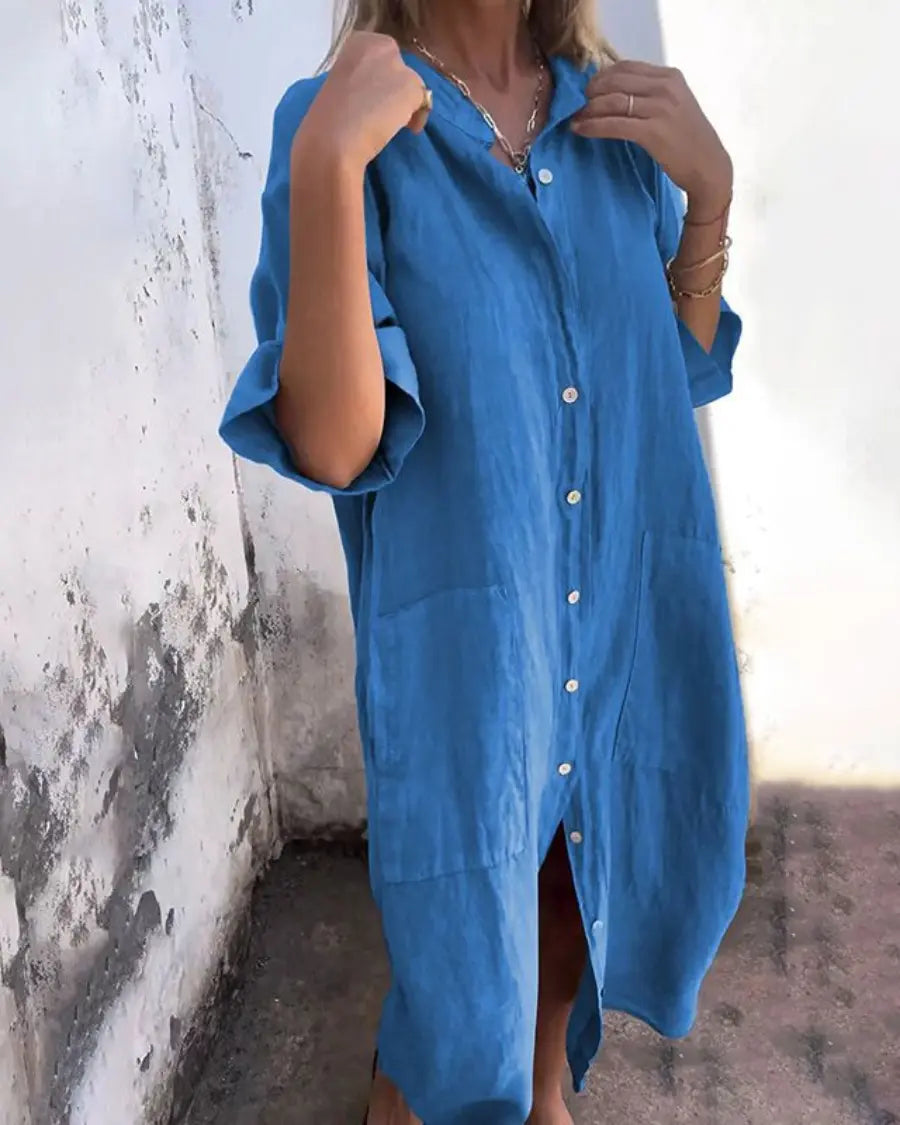 Rinalvo™ | Boho Shirt Dress Rinalvo™