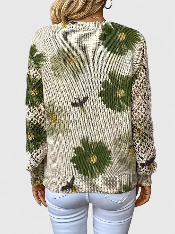 Rinalvo™ | Elegant Sweater with Floral Pattern Rinalvo™