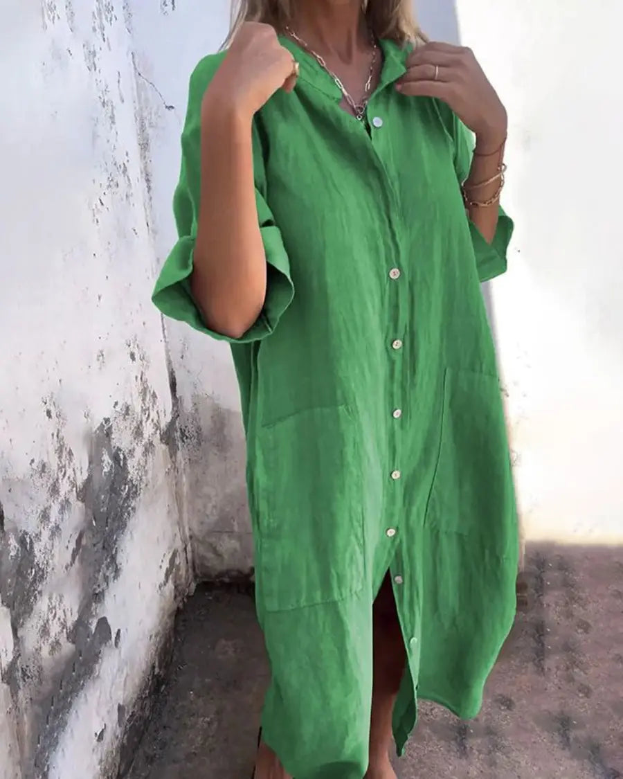 Rinalvo™ | Boho Shirt Dress Rinalvo™