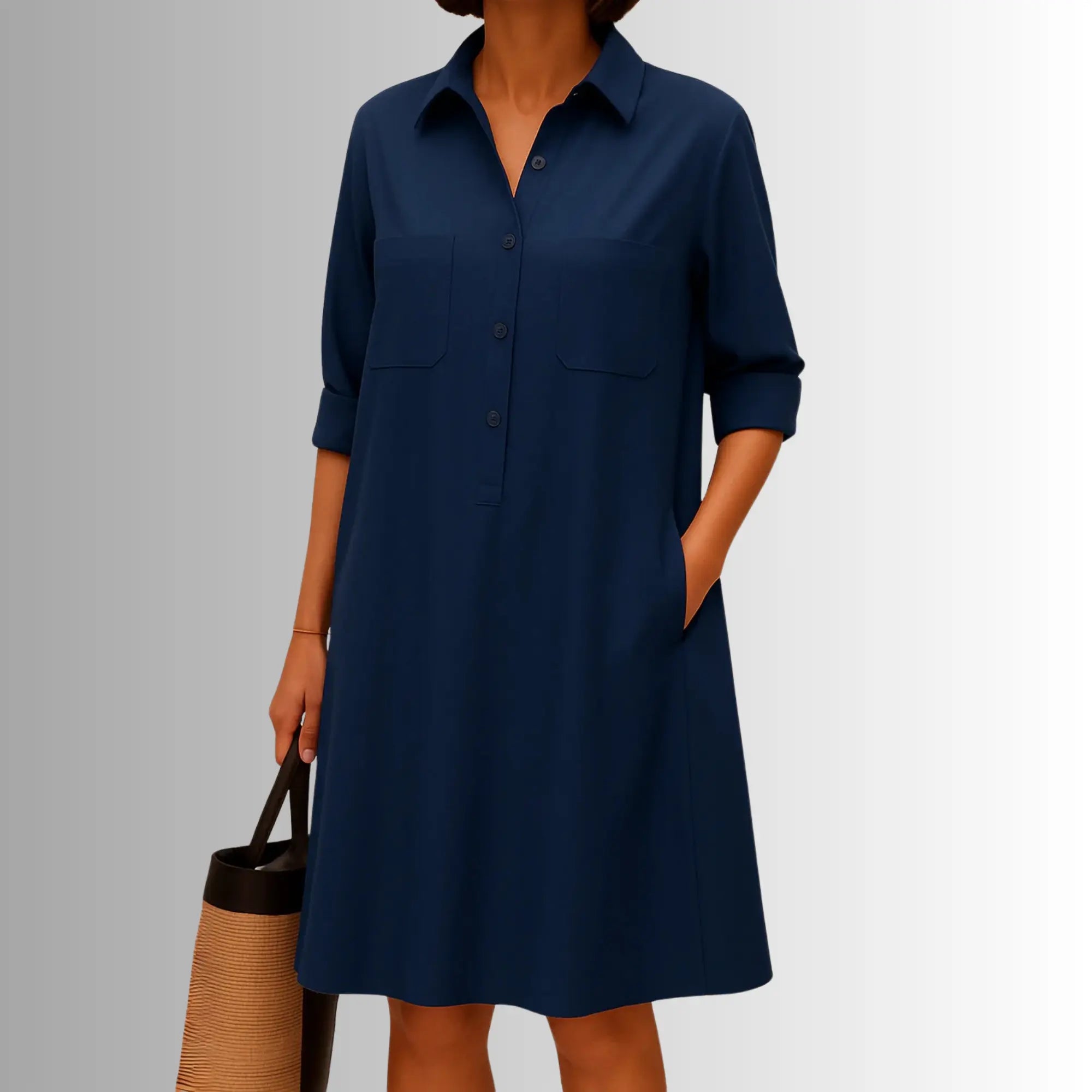 Rinalvo™ | Lightweight Button Dress Rinalvo™