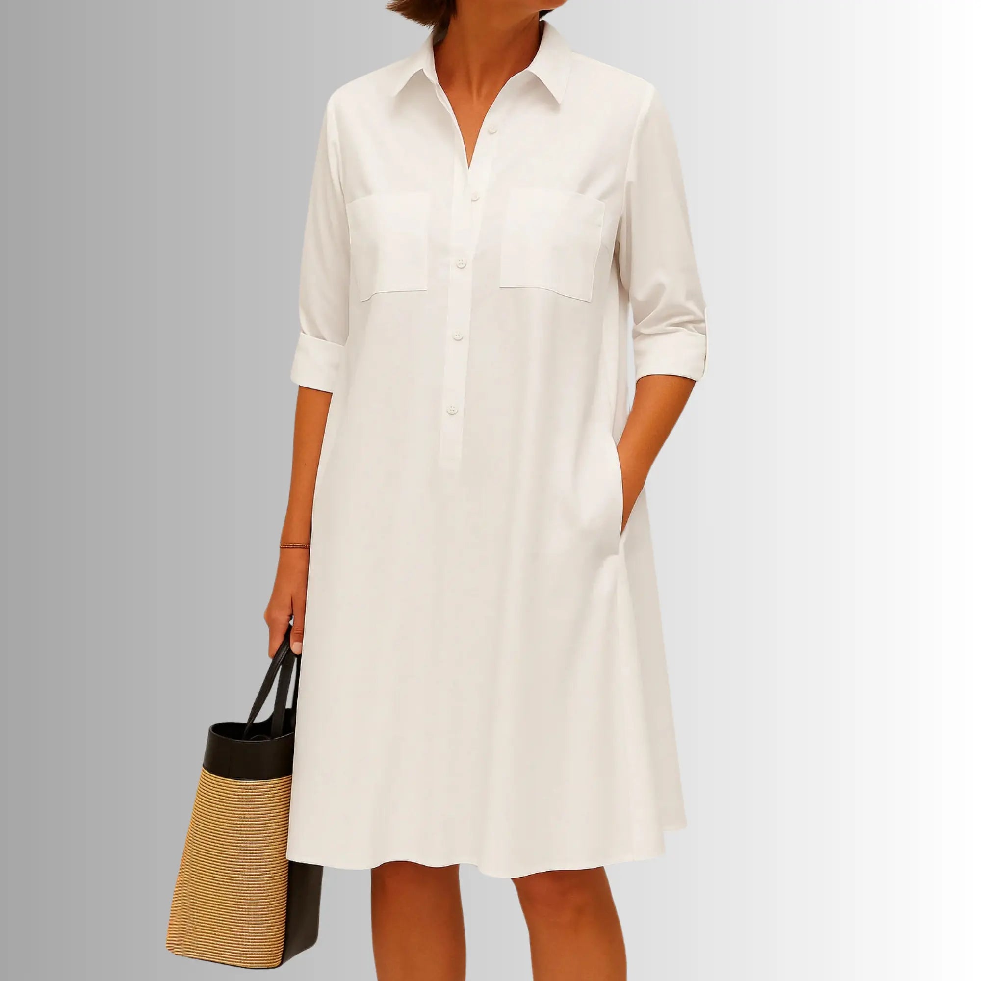 Rinalvo™ | Lightweight Button Dress Rinalvo™