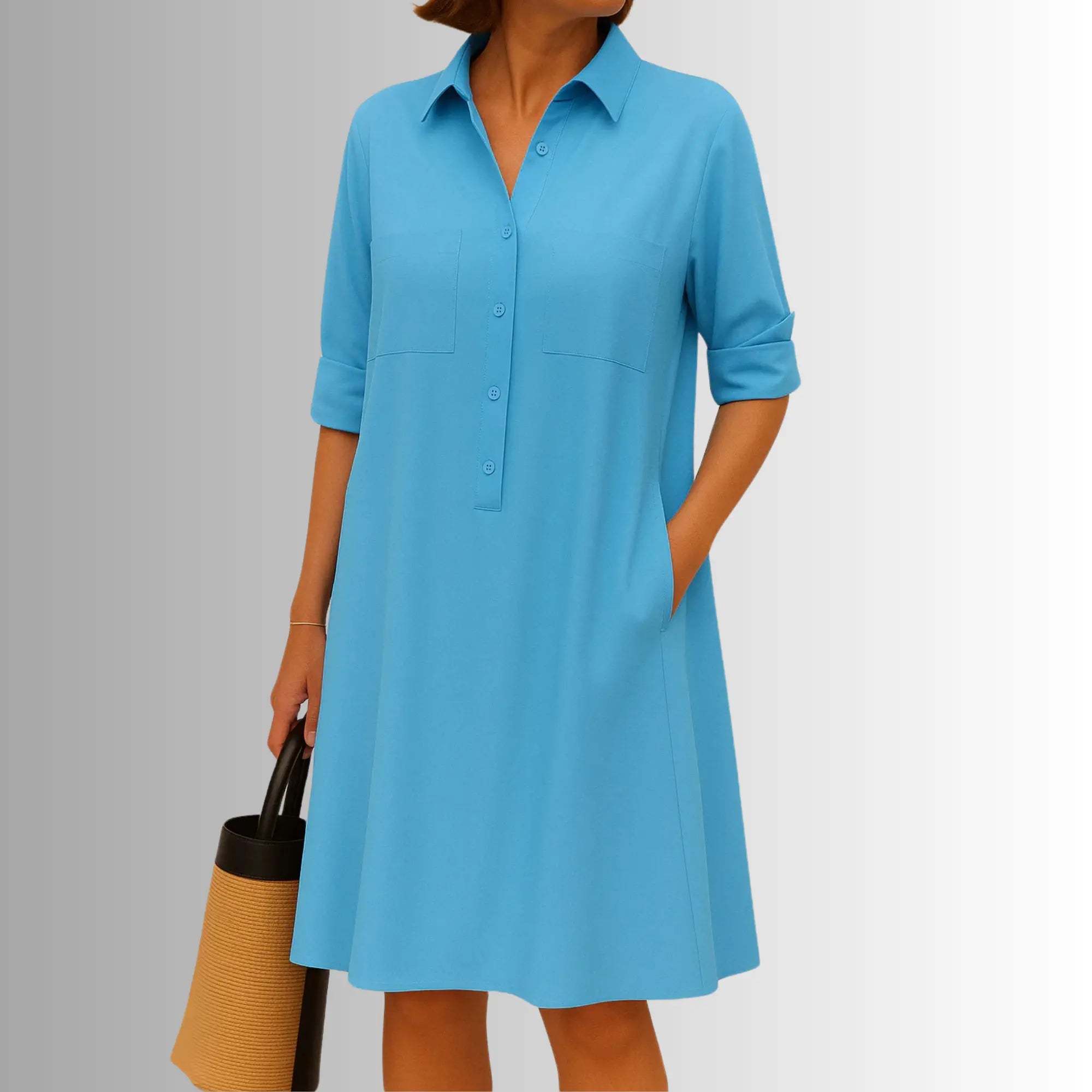 Rinalvo™ | Lightweight Button Dress Rinalvo™