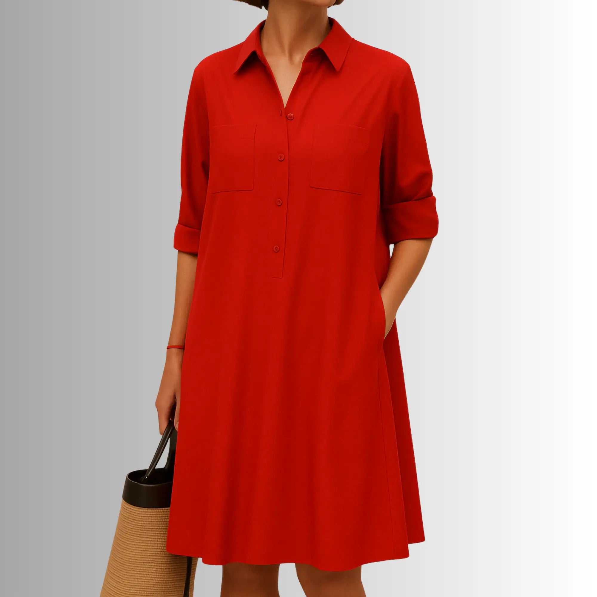 Rinalvo™ | Lightweight Button Dress Rinalvo™