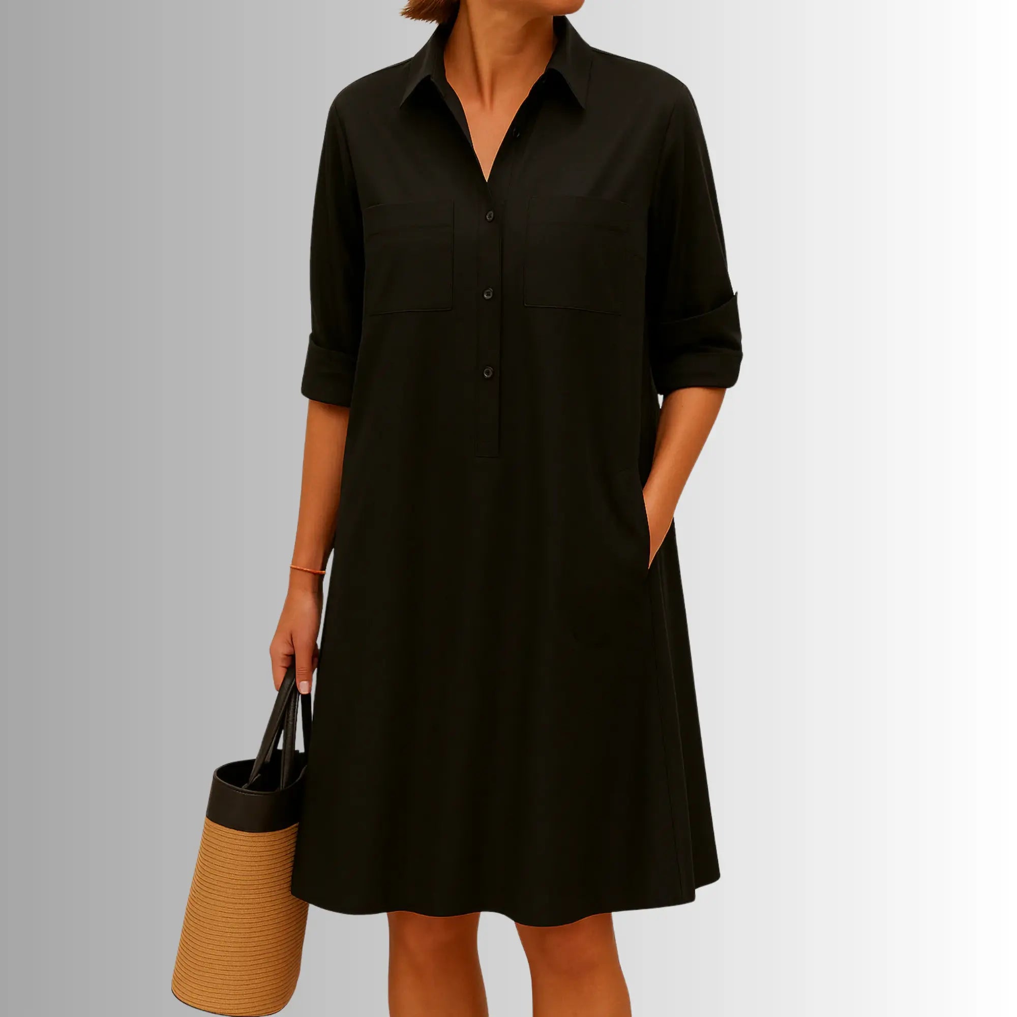 Rinalvo™ | Lightweight Button Dress Rinalvo™