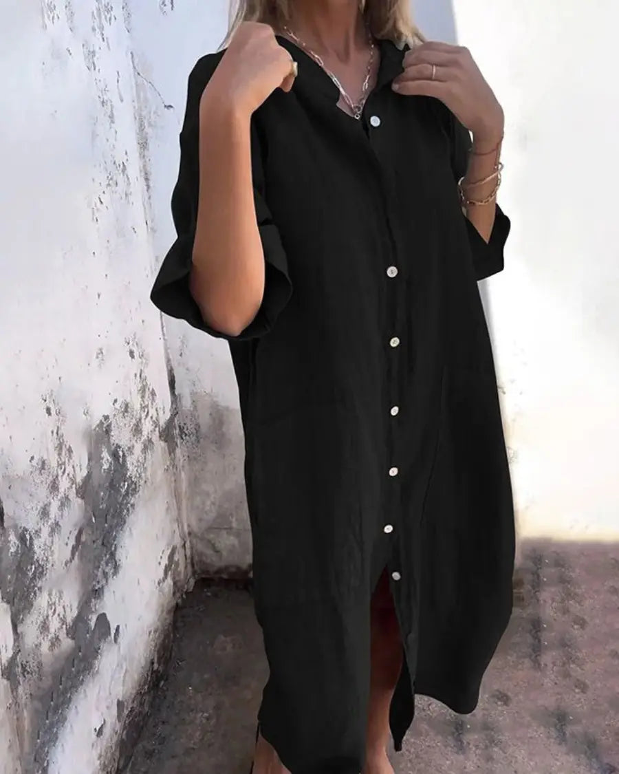 Rinalvo™ | Boho Shirt Dress Rinalvo™