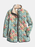 Rinalvo Quilted Floral Print Jacket
