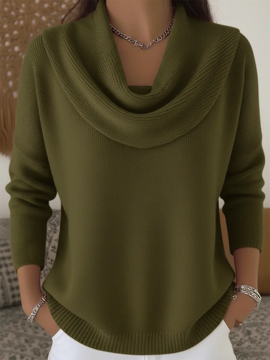 Rinalvo™ | Stylish Cowl Collar Sweater Rinalvo™