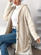 Rinalvo™ | Plush Hooded Cardigan Rinalvo™