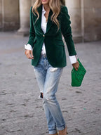Rinalvo™ | Elegant Velvet Blazer Rinalvo™