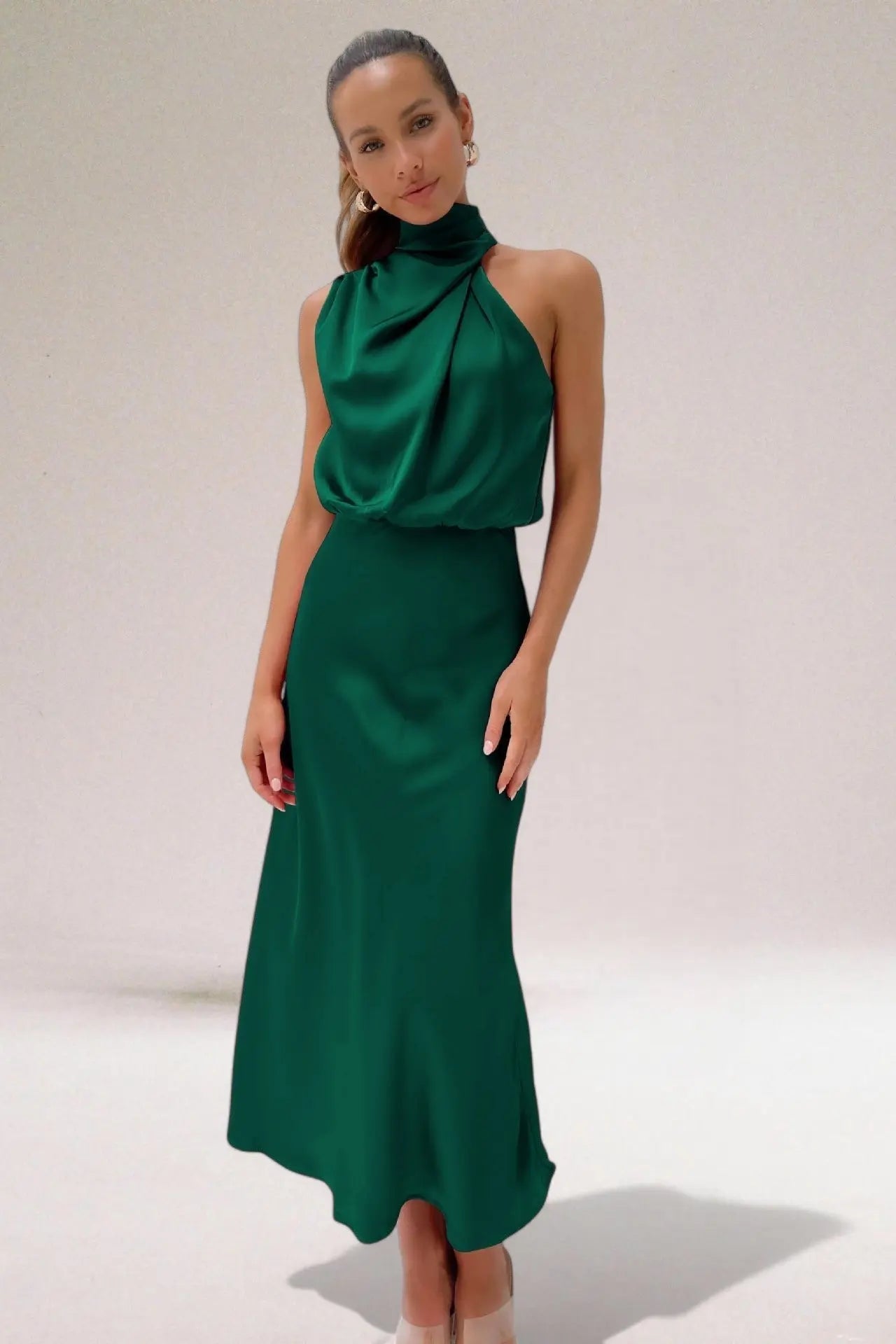 Rinalvo™ | Elegant Halter Neck Dress Rinalvo™