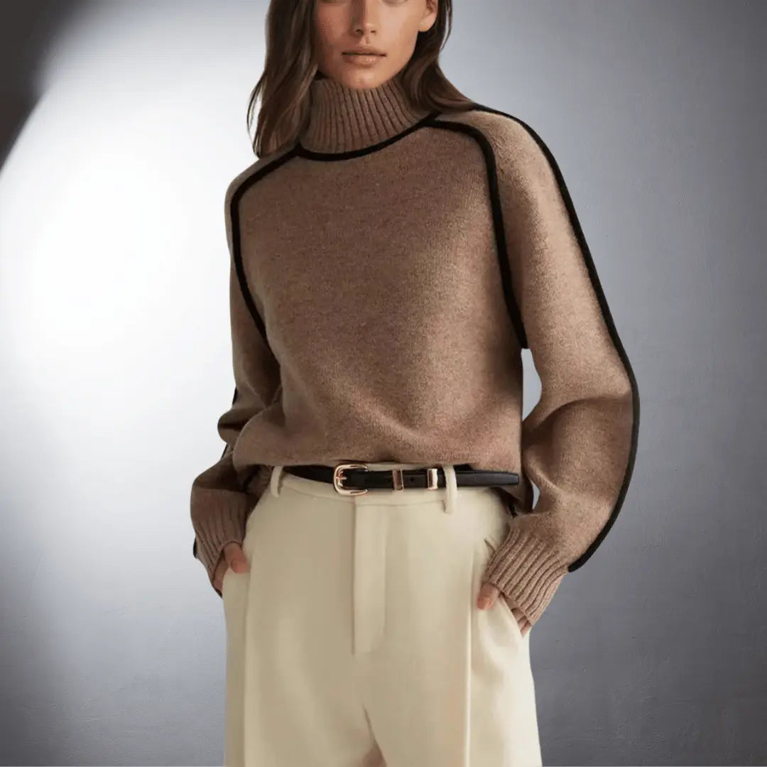 Rinalvo™ Bio Turtleneck Sweater with Premium Comfort