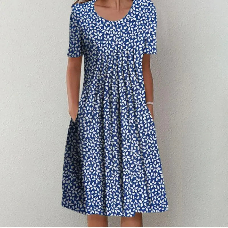Rinalvo™ | Stylish and Casual Floral Dress with Pockets Rinalvo™