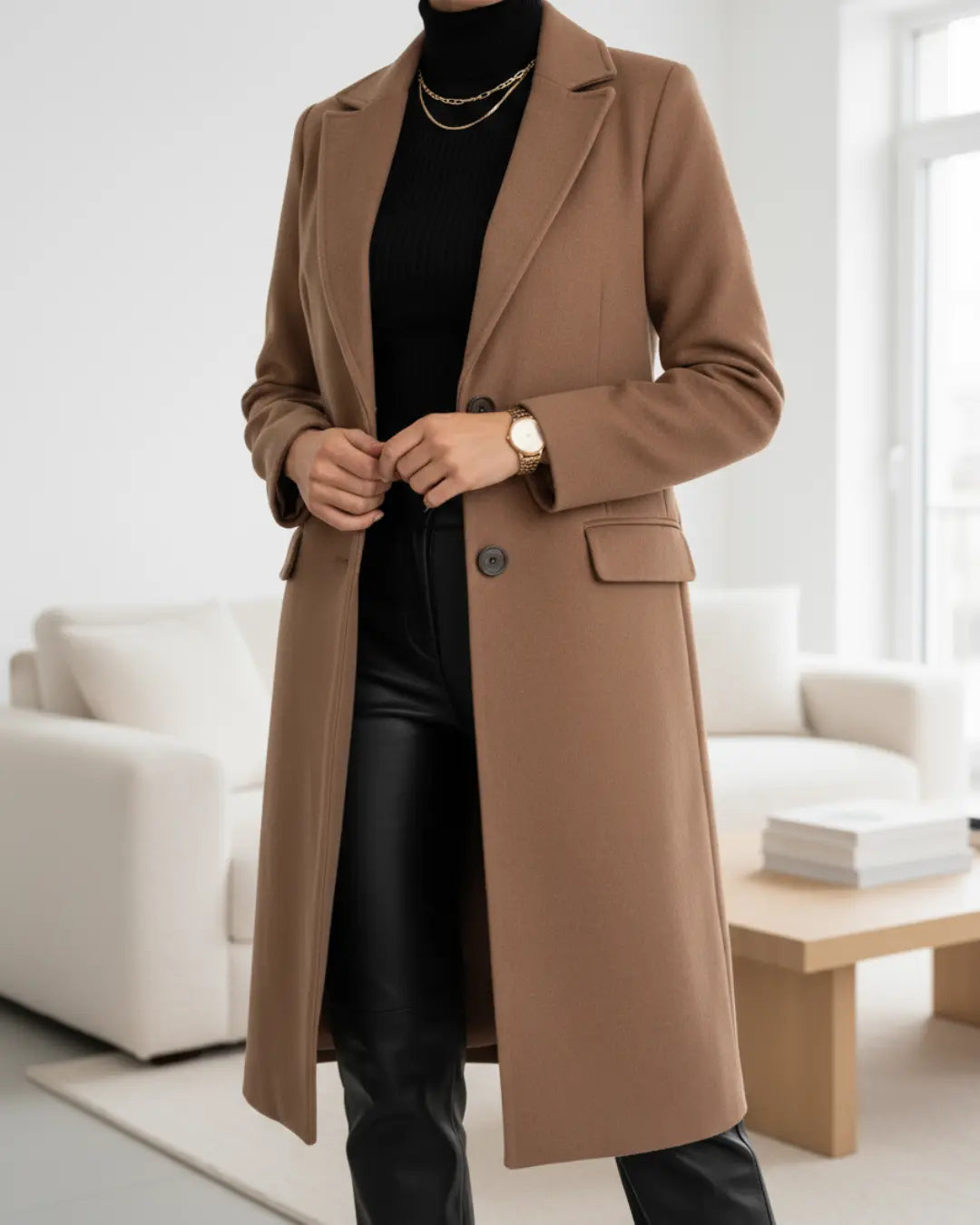 Rinalvo™ | Elegant Long Coat Rinalvo™
