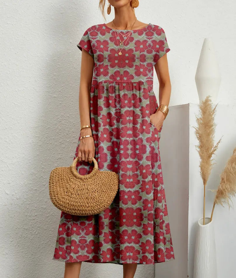 Rinalvo™ | Elegant Floral Dress Rinalvo™