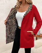 Rinalvo™ | Reversible Coat with Leopard Print Rinalvo™