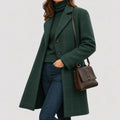 Rinalvo Warm Fabric-Blend Overcoat