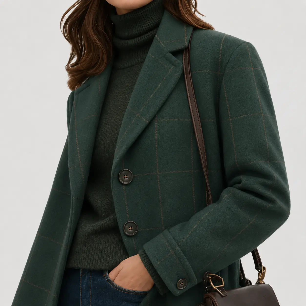 Rinalvo™ | Warm Fabric-Blend Overcoat Rinalvo™