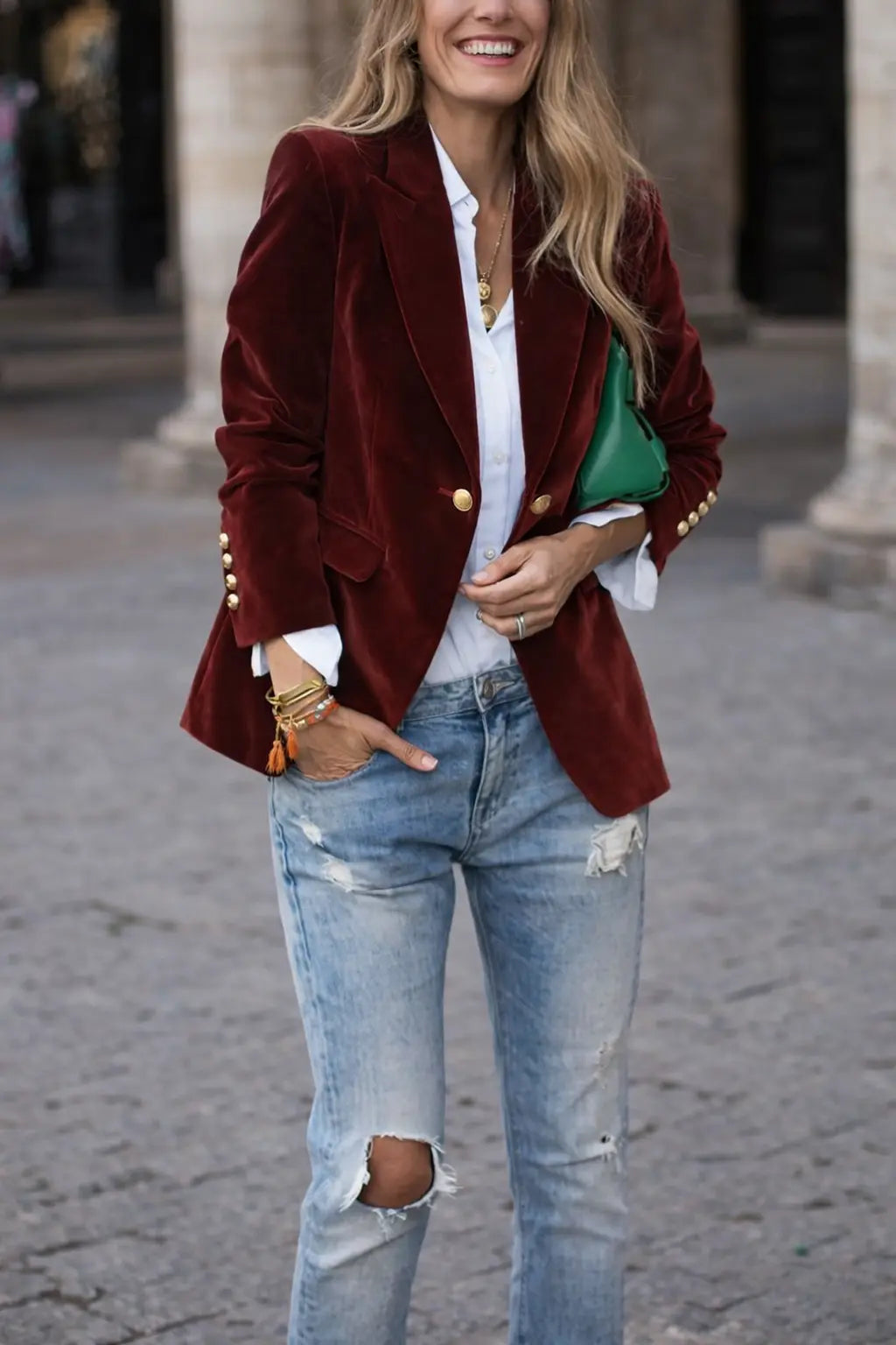 Rinalvo™ | Elegant Velvet Blazer Rinalvo™