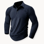 Andrei | Casual Long Sleeve Collared Polo