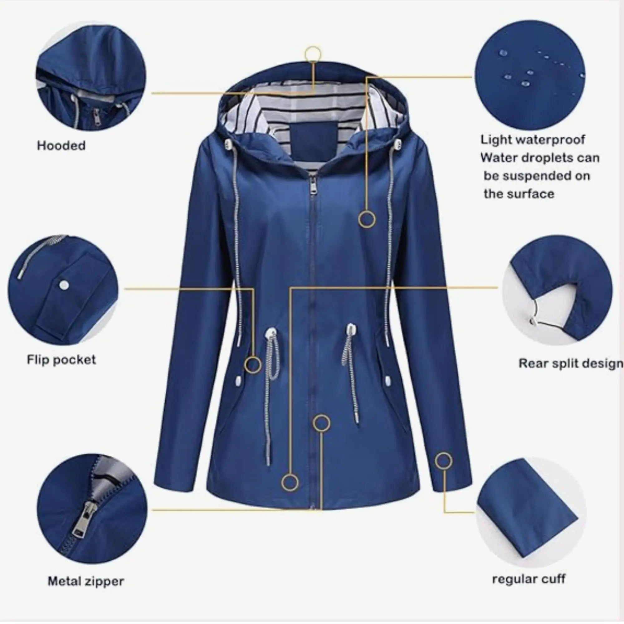 Rinalvo™ | Sleek Waterproof Jacket Rinalvo™