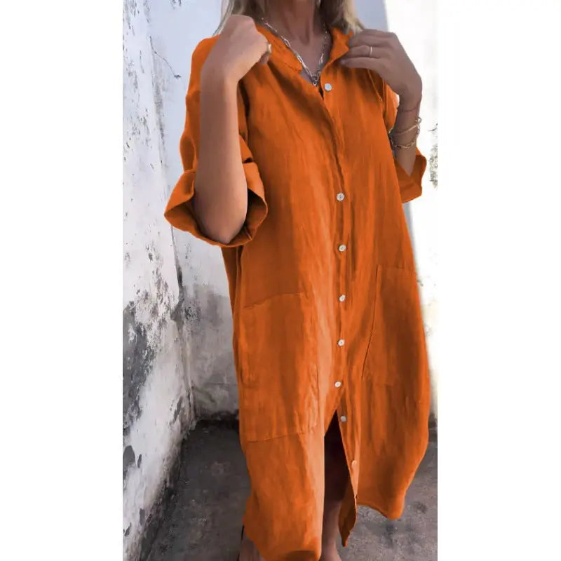 Rinalvo™ | Boho Shirt Dress Rinalvo™