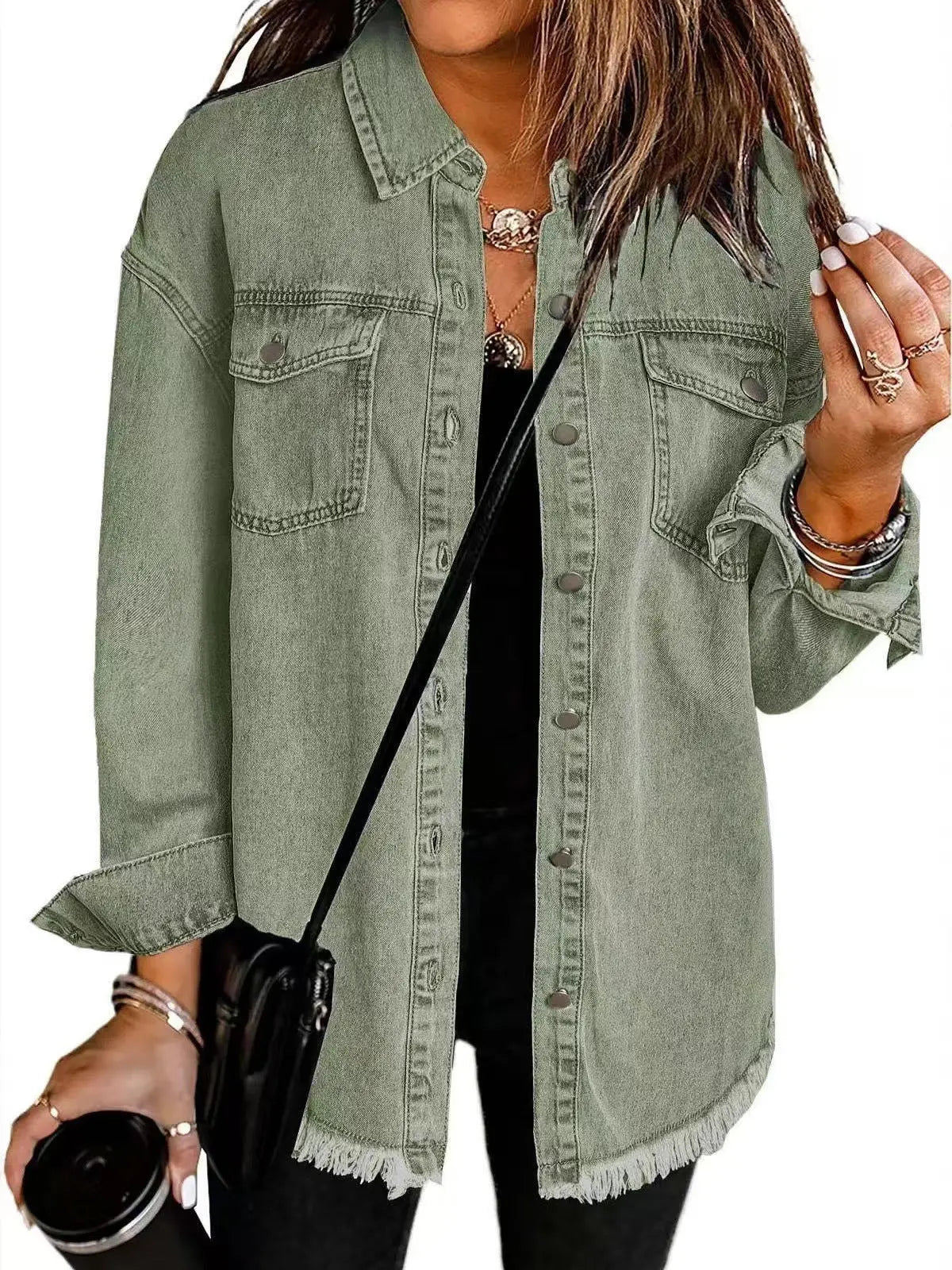 Rinalvo™ | Classic Everyday Denim Jacket Rinalvo™