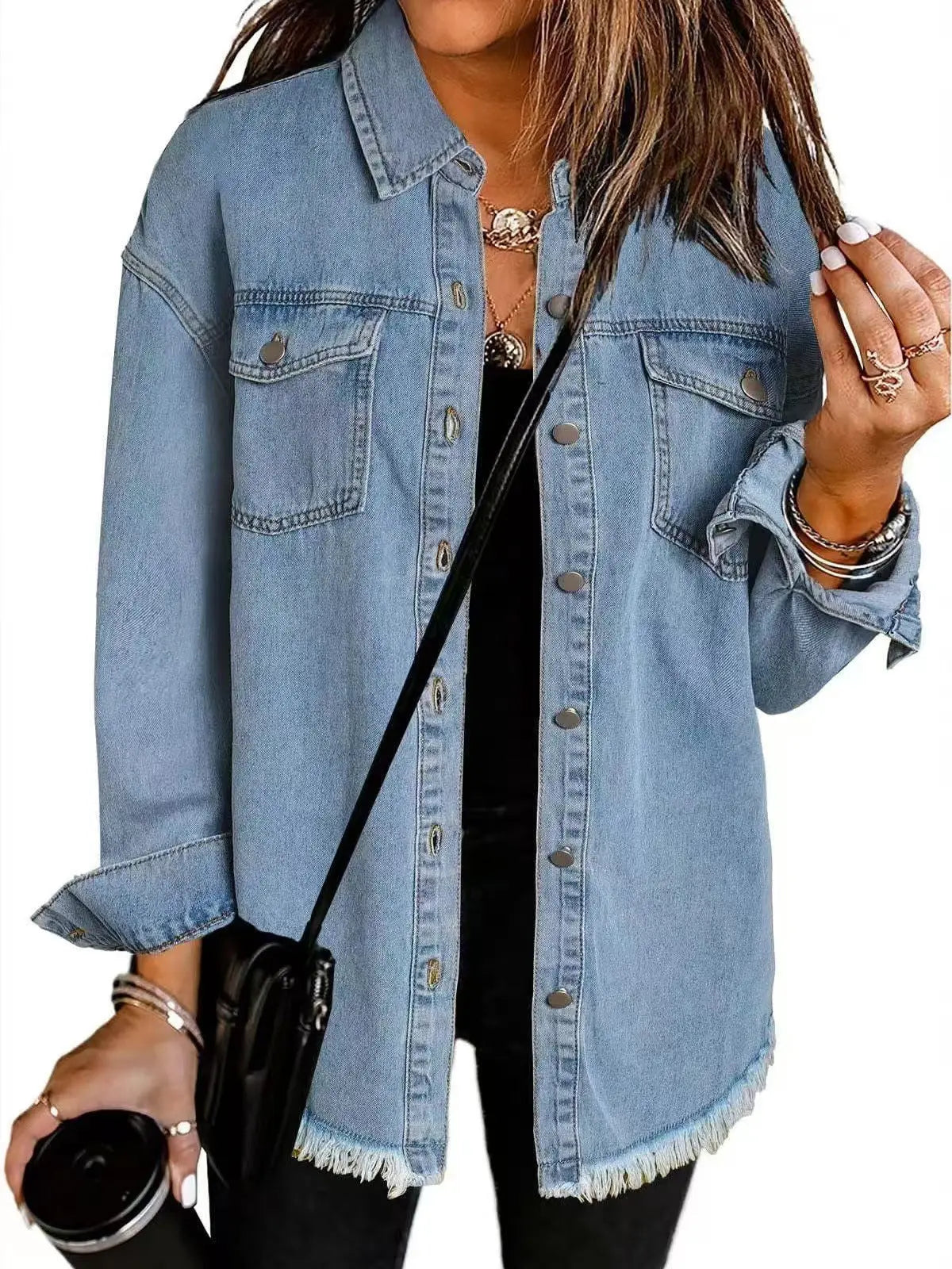 Rinalvo™ | Classic Everyday Denim Jacket Rinalvo™